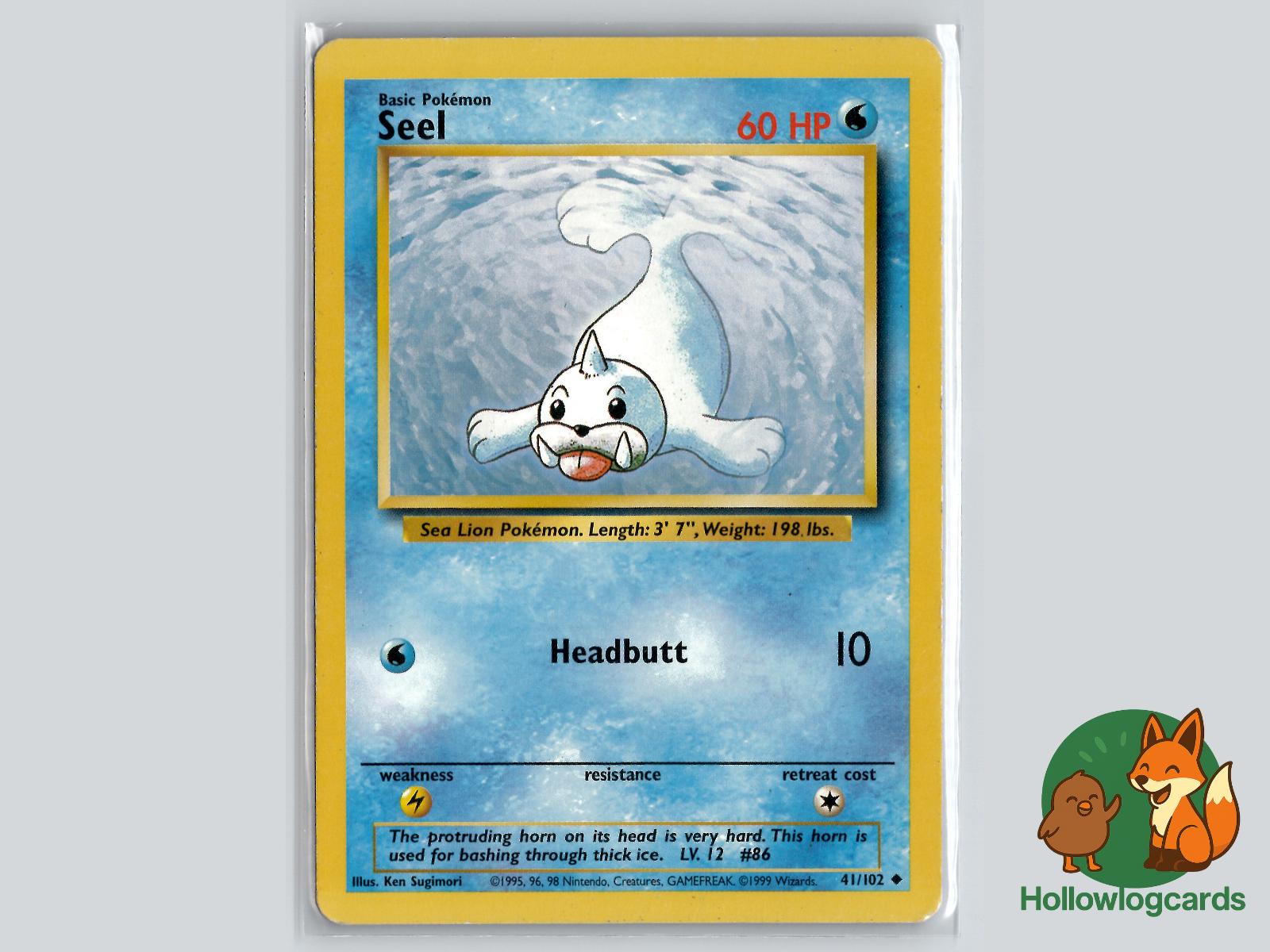 Seel (41/102) - Base Pokémon Card