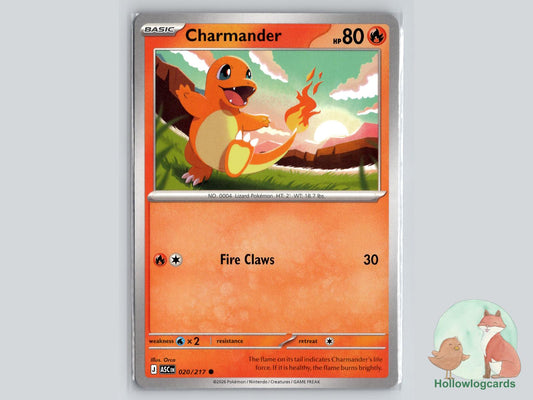 Charmander (020/217) Pokémon Card