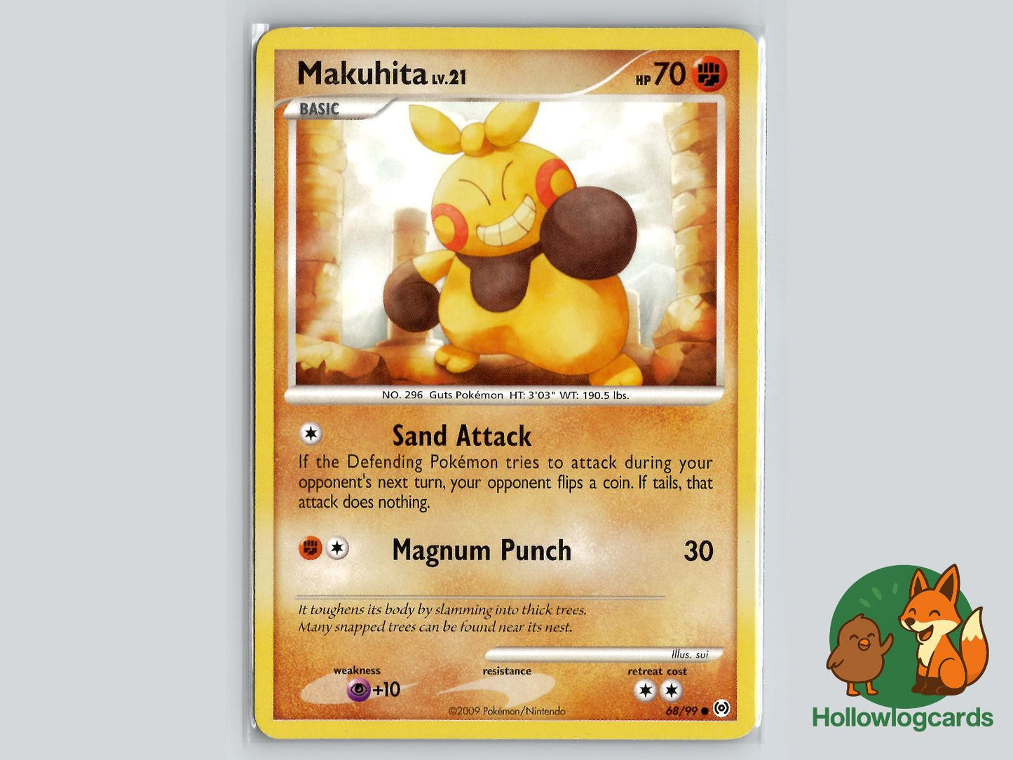 Makuhita (68/99) - Arceus Pokémon Card