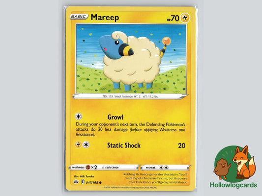 Mareep (047/198) - Chilling Reign Pokémon Card