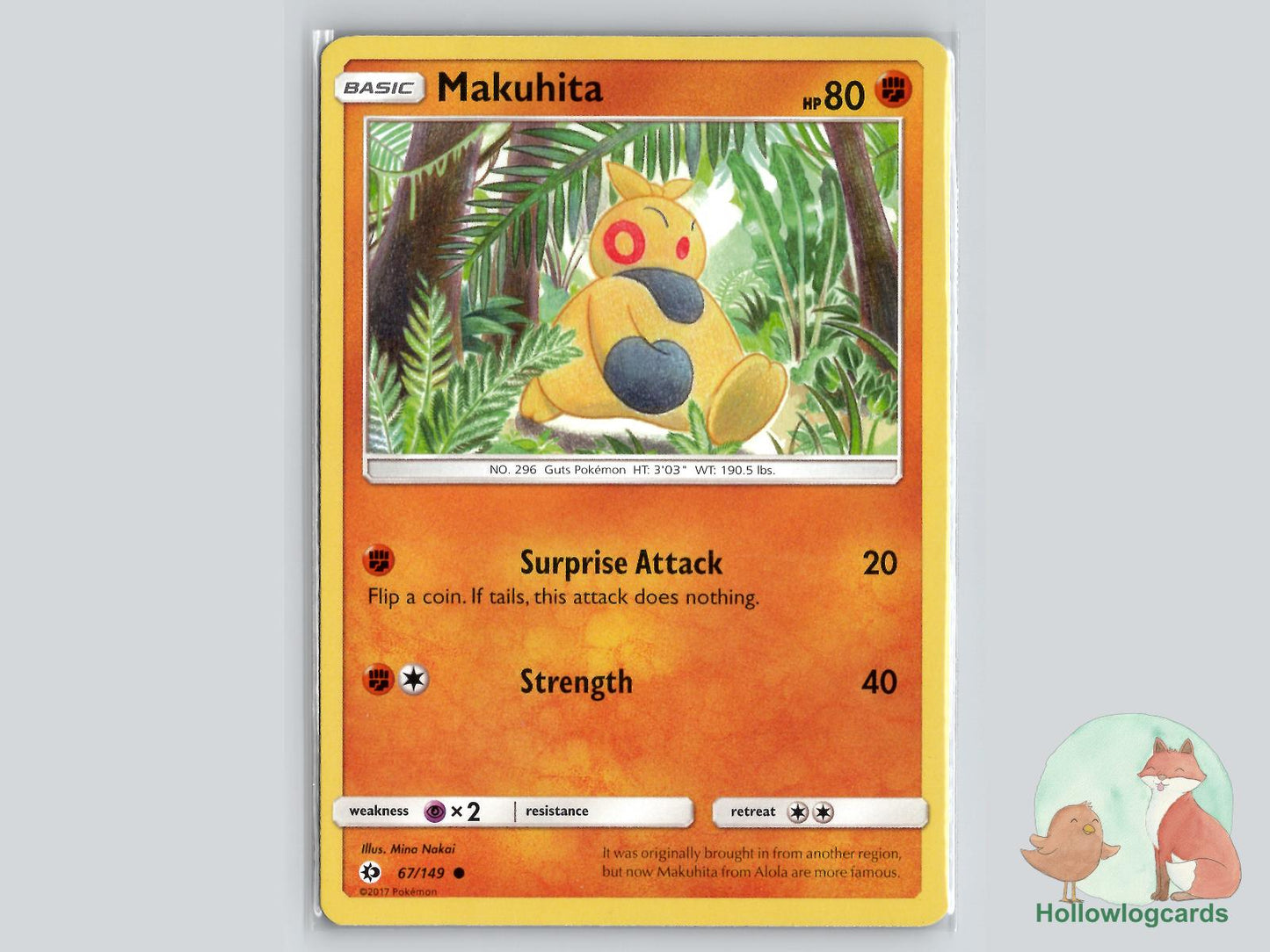 Makuhita (67/149) - Base Pokémon Card
