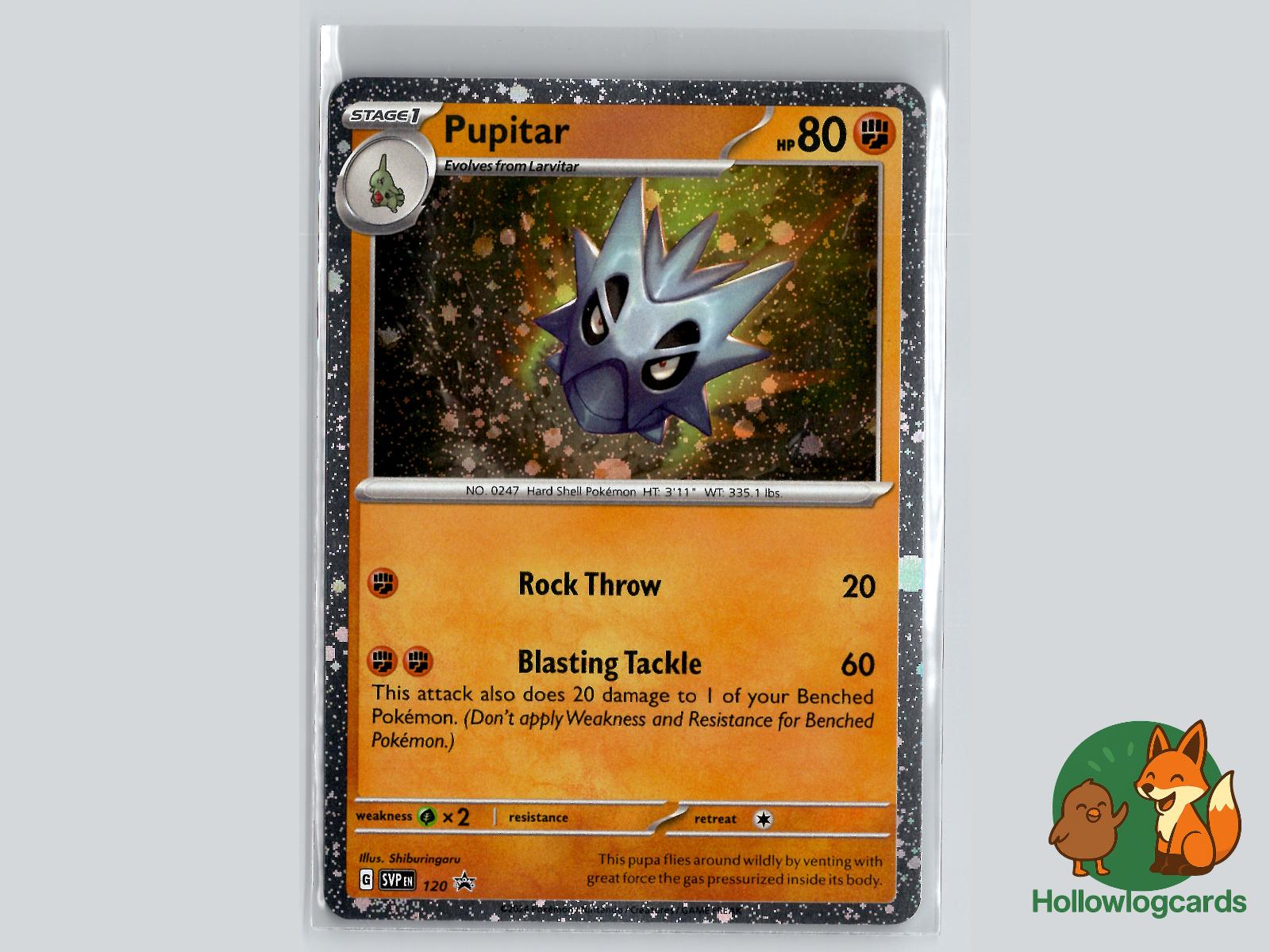 Pupitar (120) - Scarlet & Violet Pokémon Card