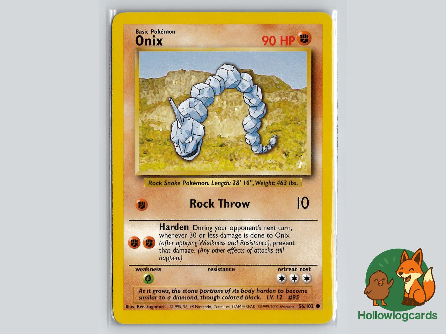 Onix (56/102) - Base Pokémon Card