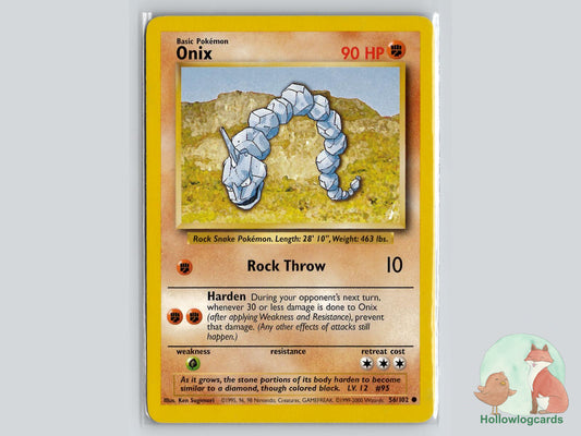 Onix (56/102) - Base Pokémon Card