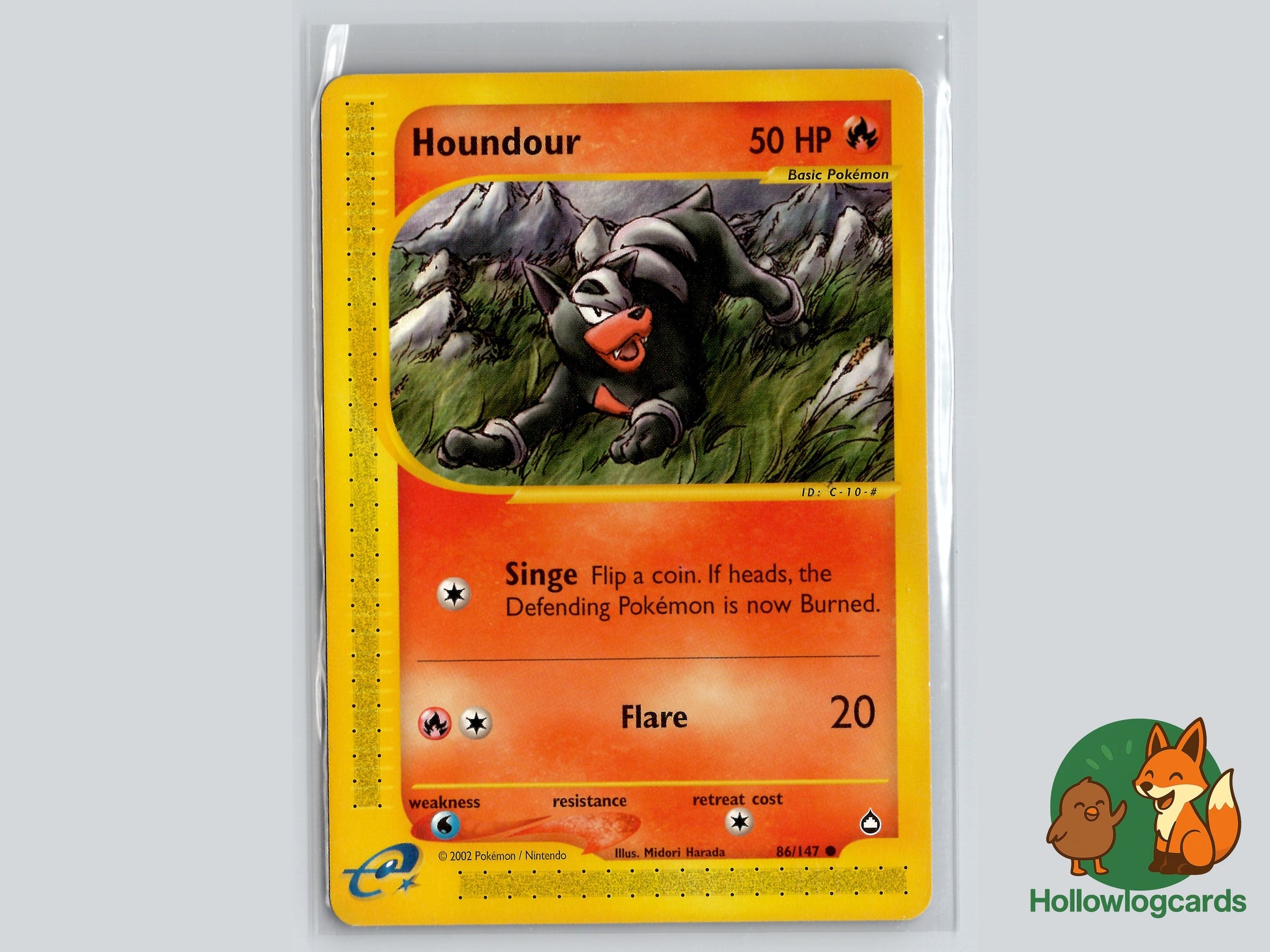 Image of Houndour Aquapolis (AQ) #86