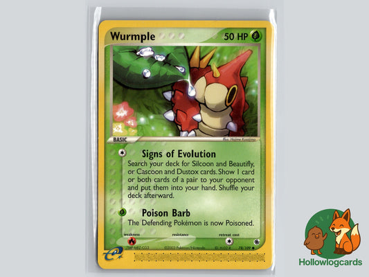 Image of Wurmple Ruby and Sapphire (RS) #78