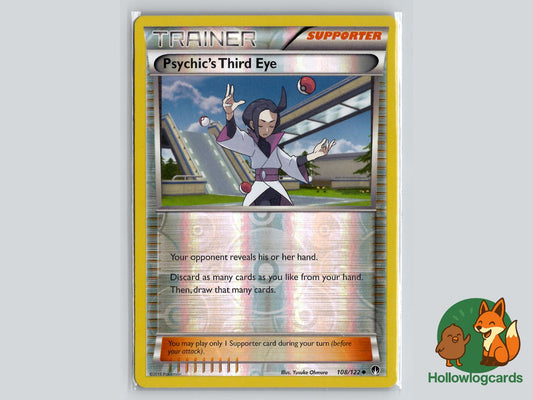 Psychic's Third Eye (108/122) - BREAKpoint Pokémon Card