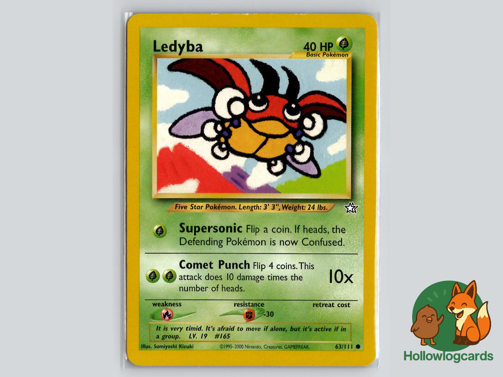 Ledyba (63/111) - Neo Genesis Pokémon Card