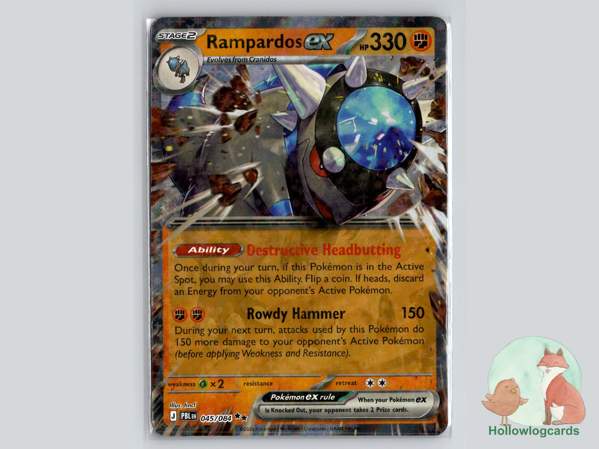 Rampardos ex (045/084) Pokémon Card