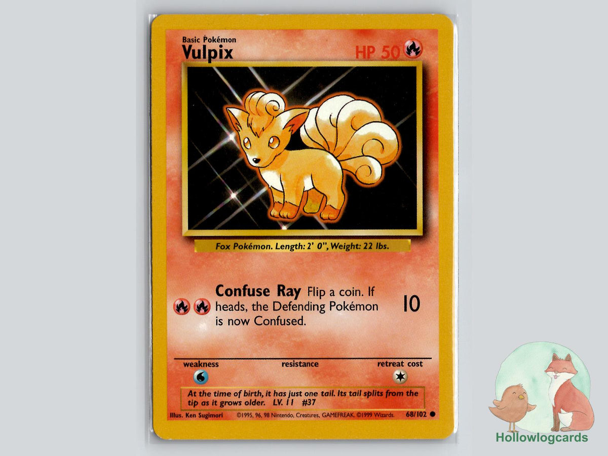 Vulpix (68/102) - Base Pokémon Card