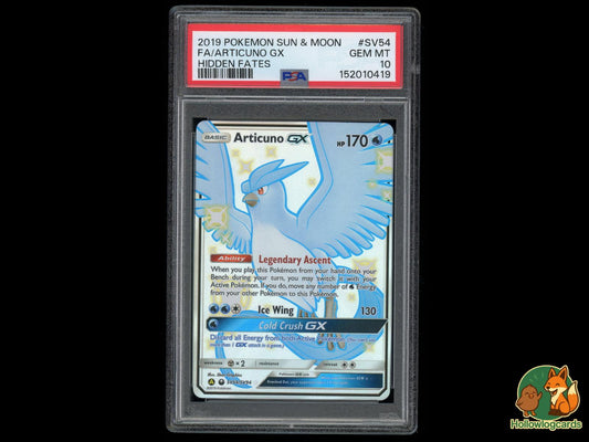 Graded Articuno Gx (SV54/SV94) Pokémon Card