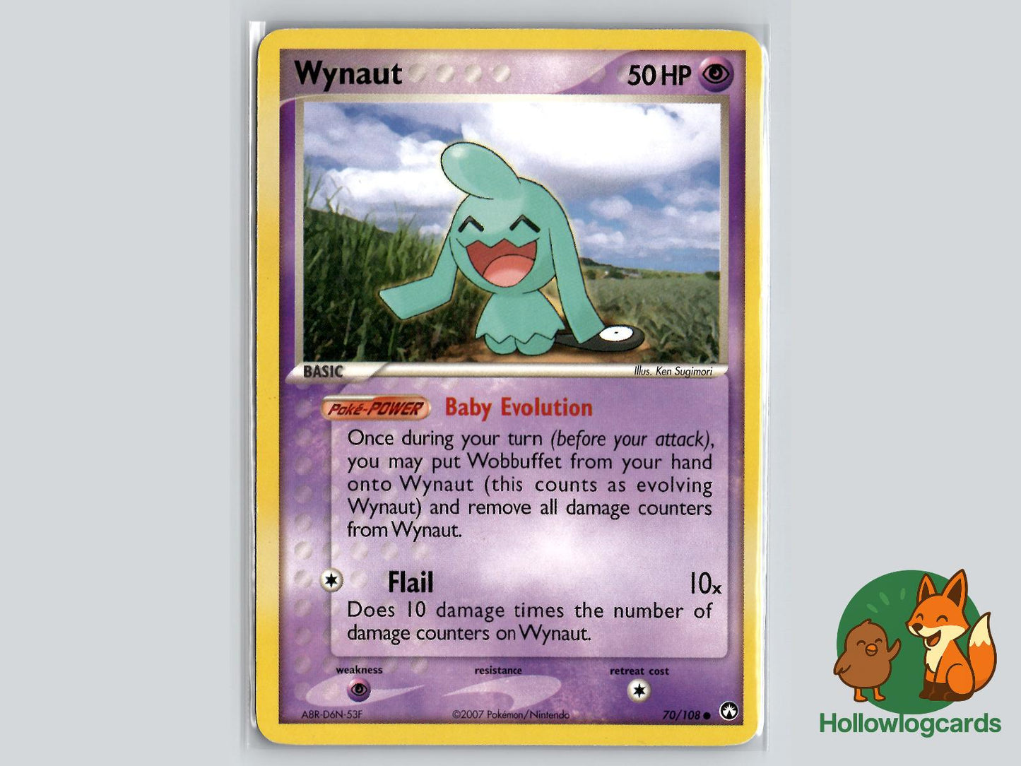 Wynaut (70/108) - Power Keepers Pokémon Card