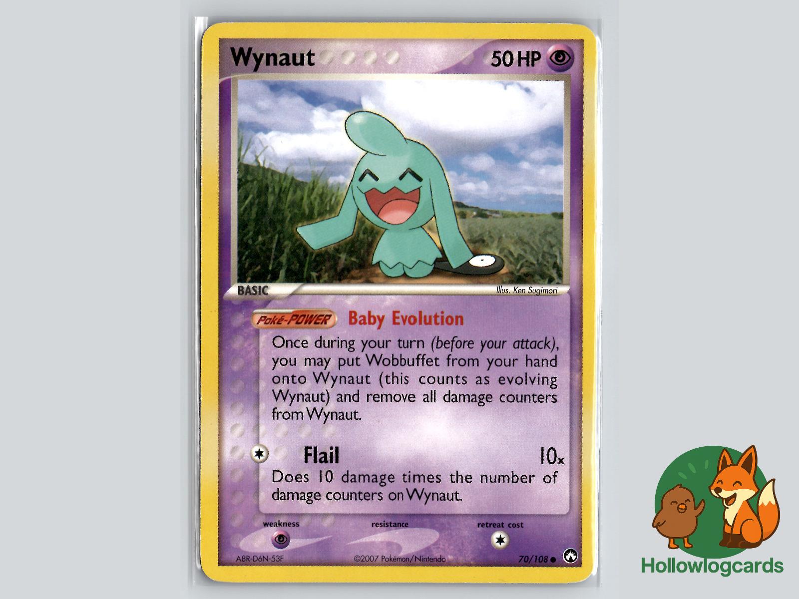 Wynaut (70/108) - Power Keepers Pokémon Card