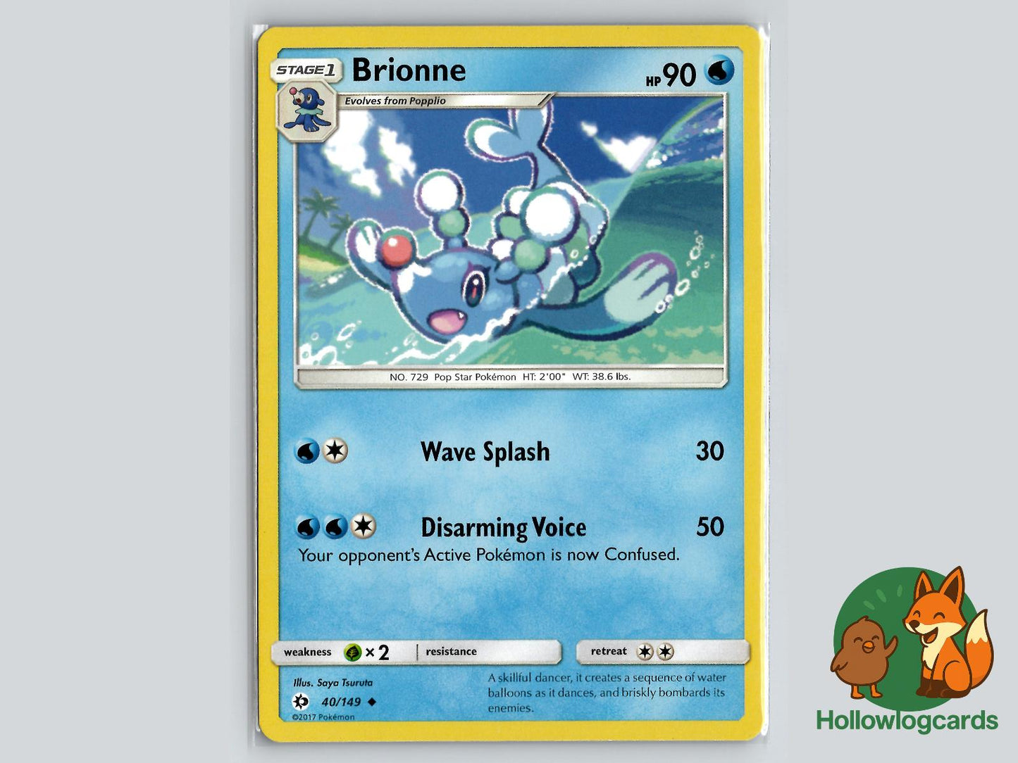 Brionne (40/149) - Base Pokémon Card