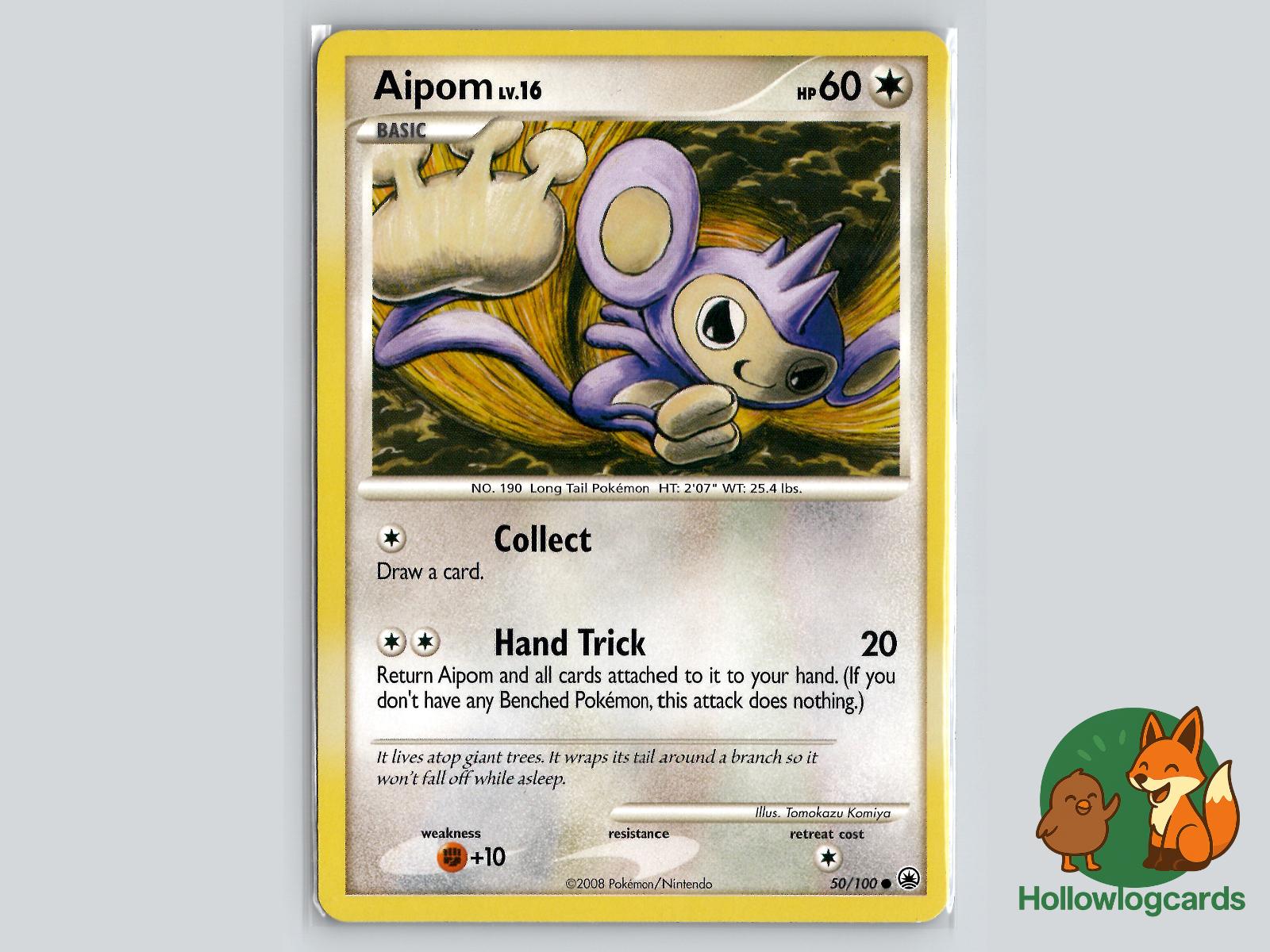 Aipom (50/100) - Majestic Dawn Pokémon Card