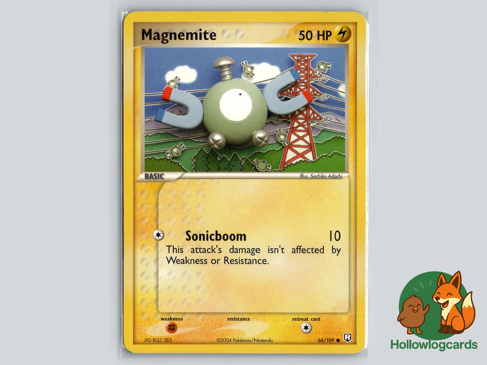 Magnemite (66/109) - Team Rocket Returns Pokémon Card