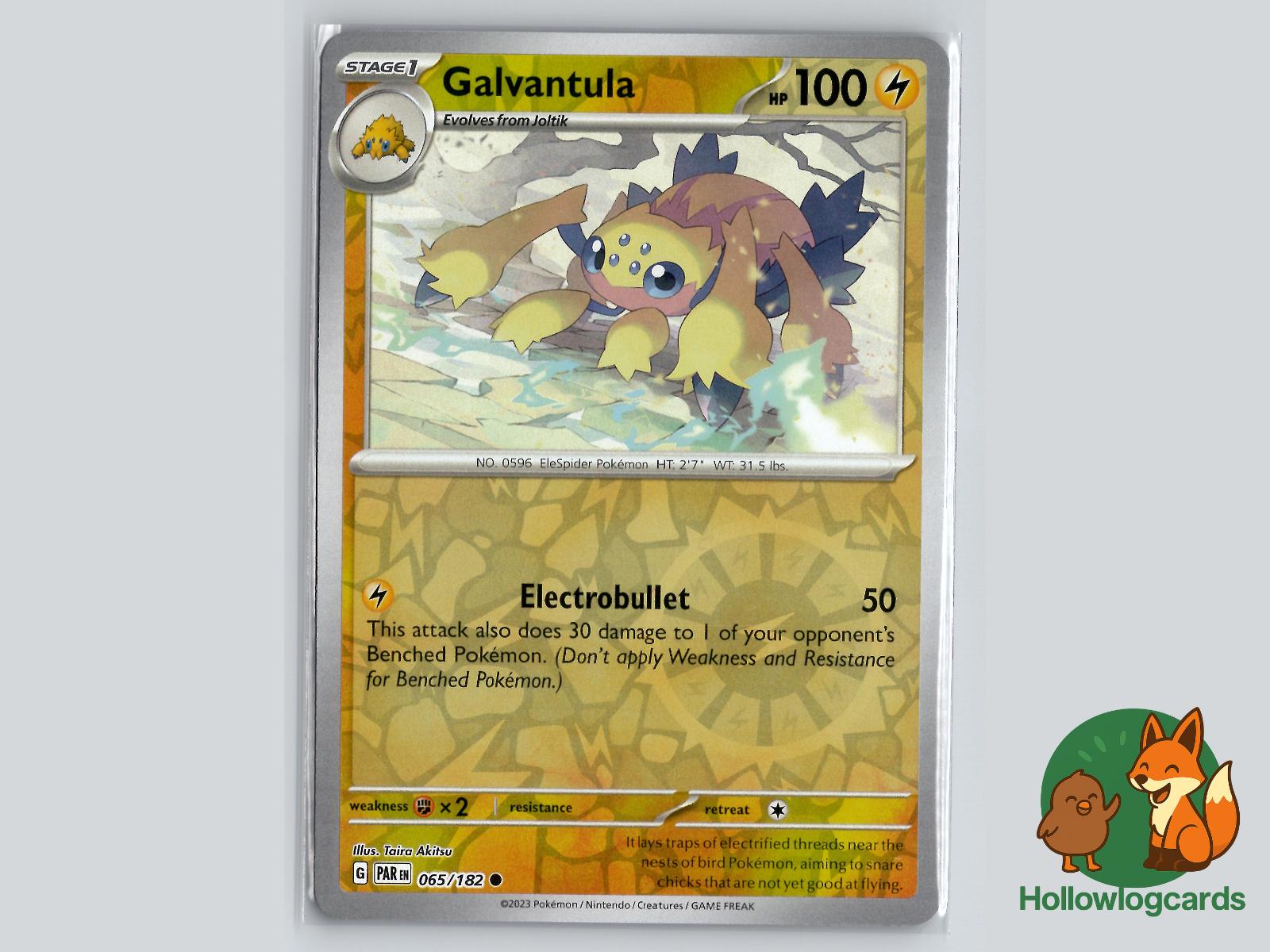 Galvantula (065/182) - Paradox Rift Pokémon Card
