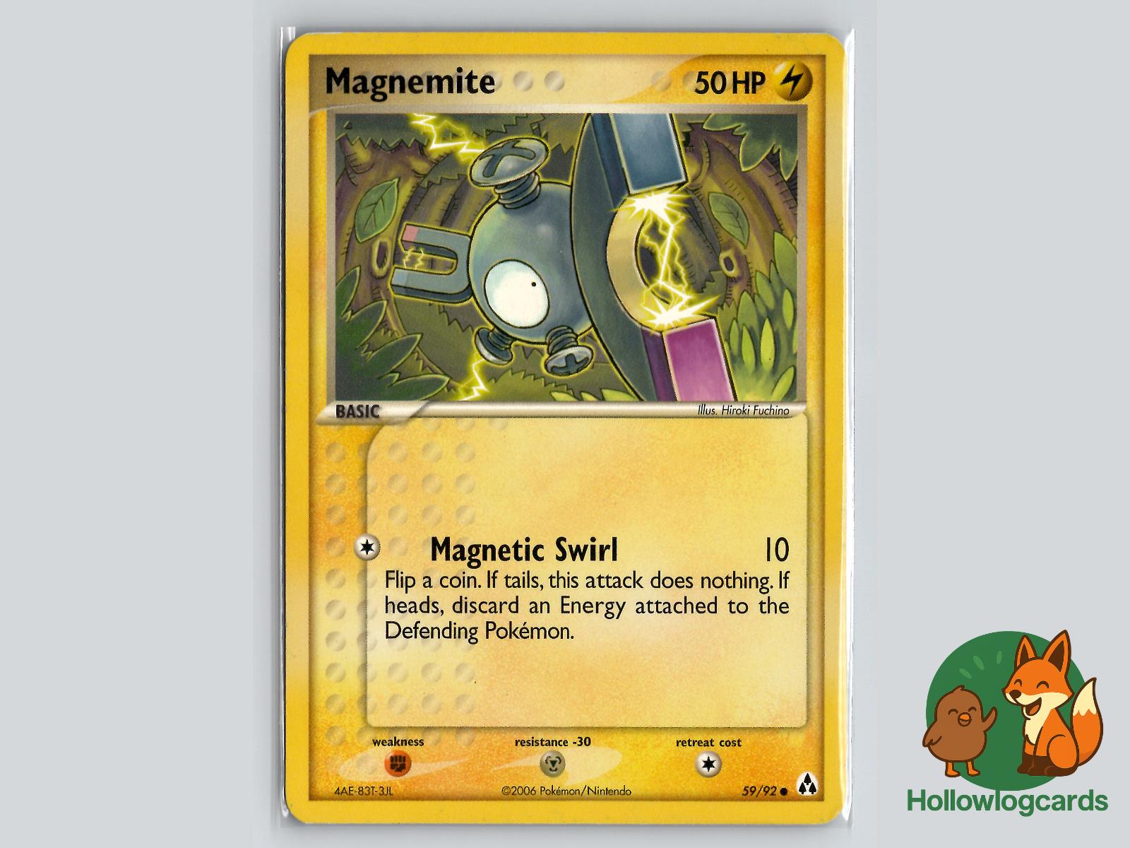 Magnemite (59/92) - Legend Maker Pokémon Card