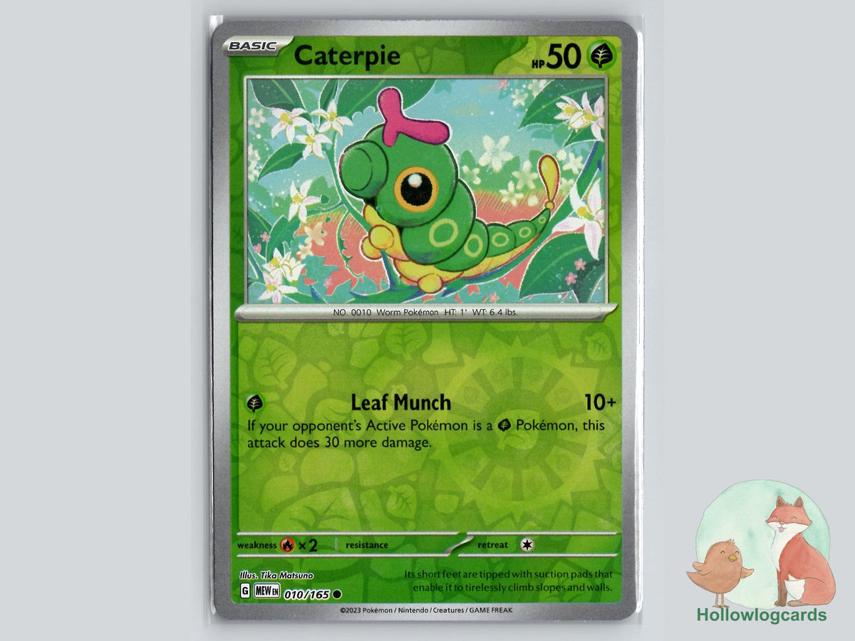 Caterpie (010/165) - 151 Pokémon Card
