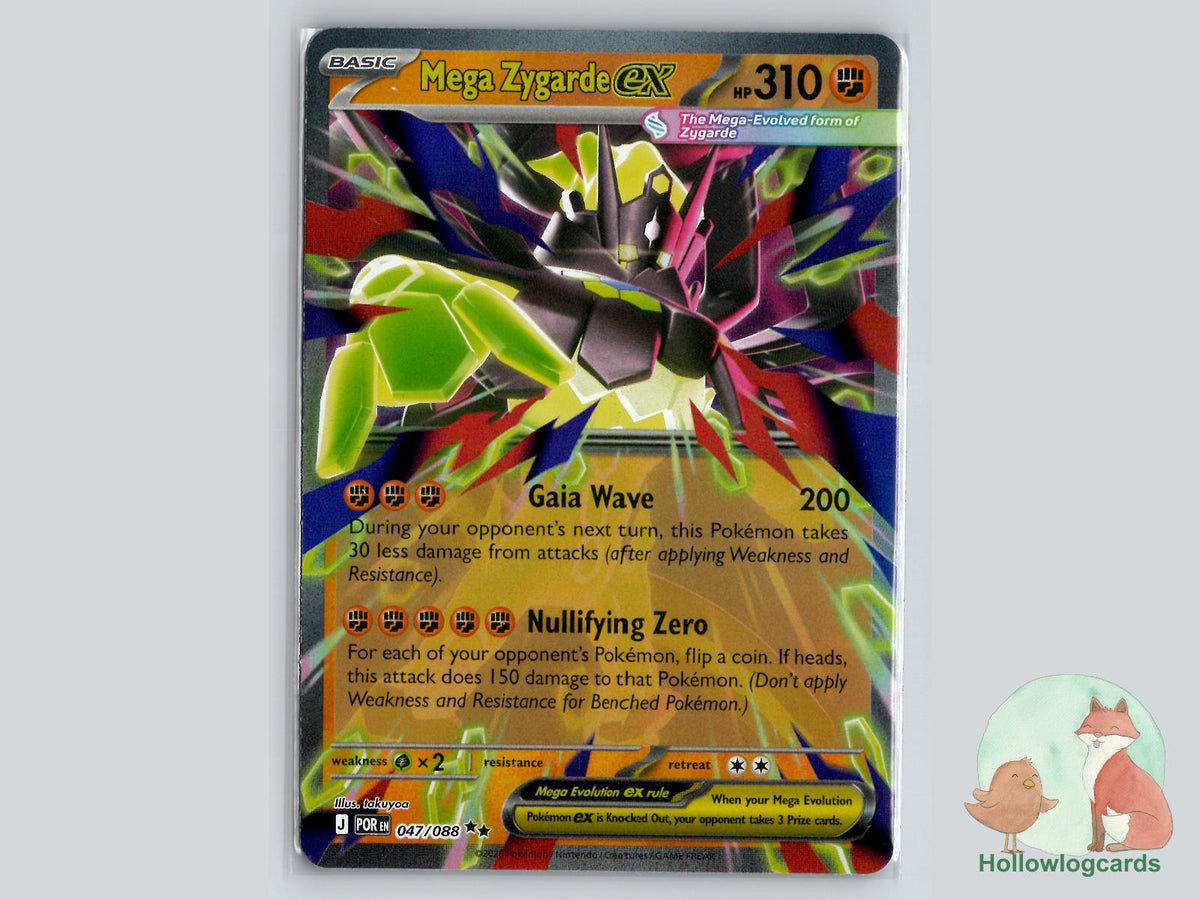 Mega Zygarde ex (047/088) Pokémon Card