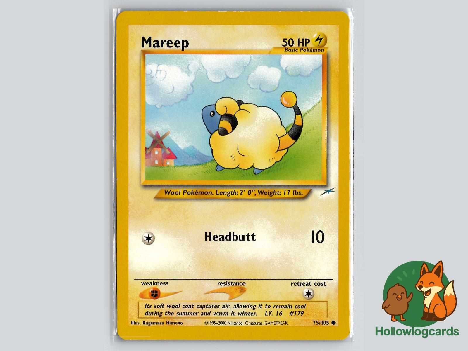 Mareep (75/105) - Neo Destiny Pokémon Card