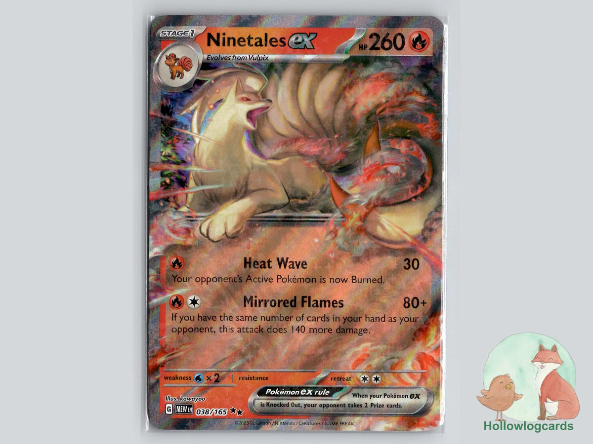 Ninetales ex (038/165) - 151 Pokémon Card