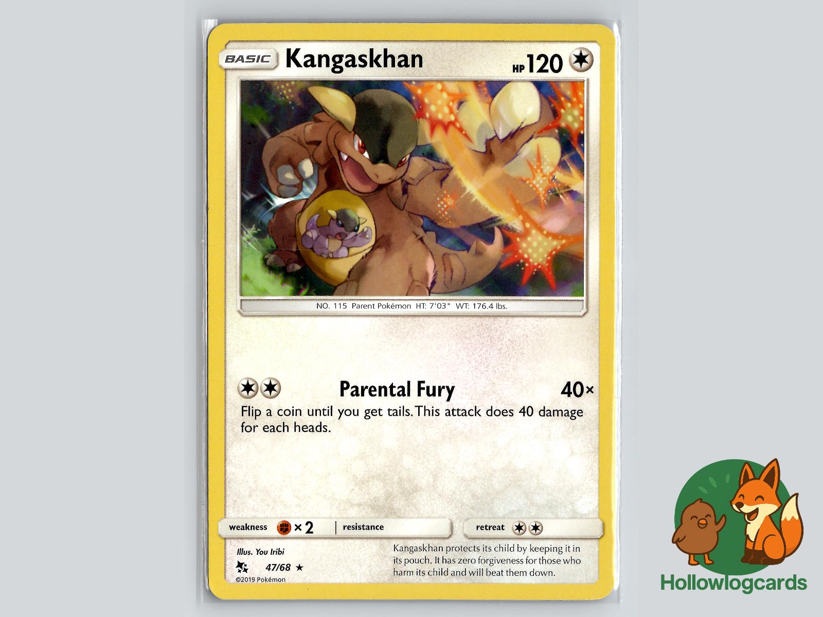Kangaskhan (47/68) - Hidden Fates Pokémon Card