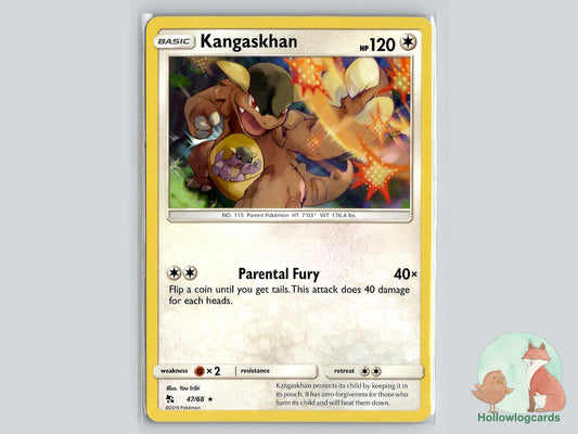 Kangaskhan (47/68) - Hidden Fates Pokémon Card