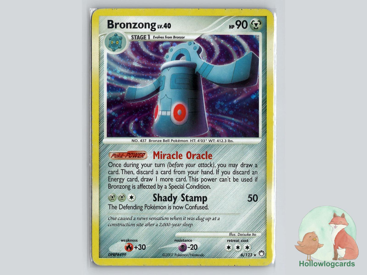 Bronzong (6/123) - Mysterious Treasures Pokémon Card