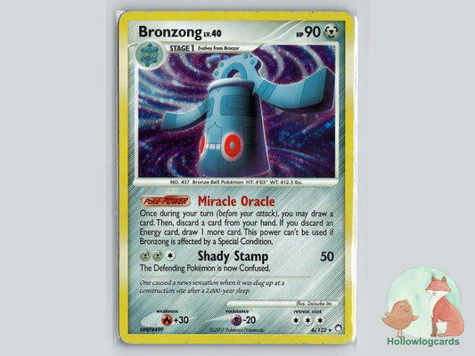 Bronzong (6/123) - Mysterious Treasures Pokémon Card