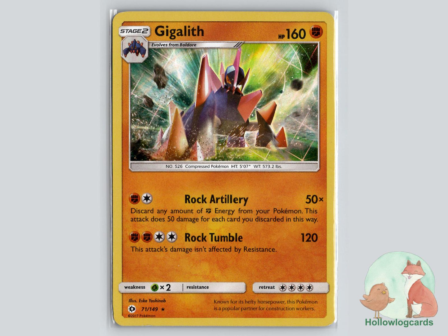 Gigalith (71/149) - Base Pokémon Card