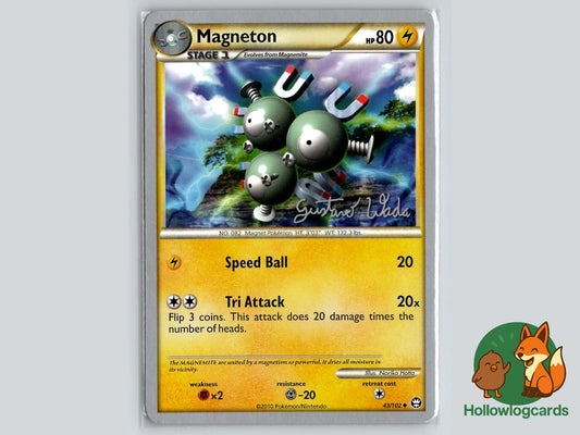 Magneton (43/102) - Triumphant Pokémon Card