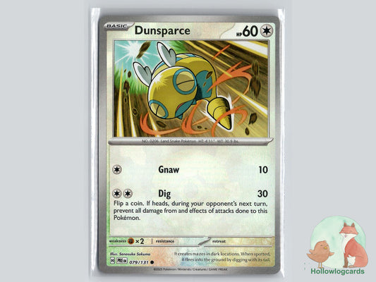Dunsparce (079/131) - Prismatic Evolutions Pokémon Card