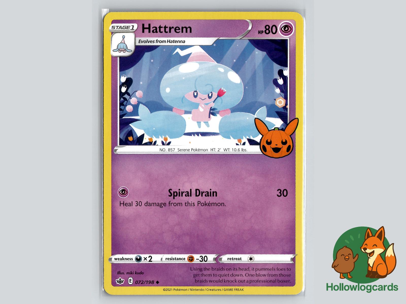 Hattrem (072/198) Pokémon Card