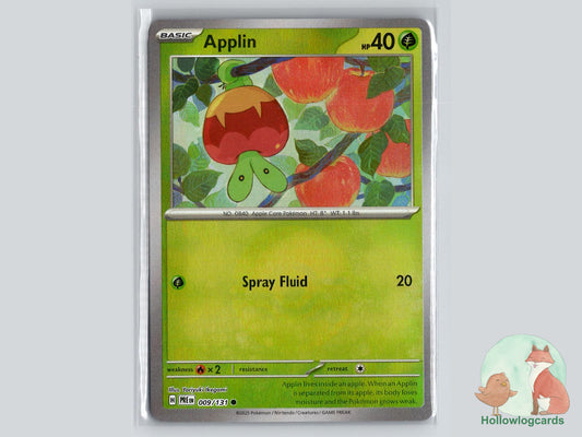 Applin (009/131) - Prismatic Evolutions Pokémon Card