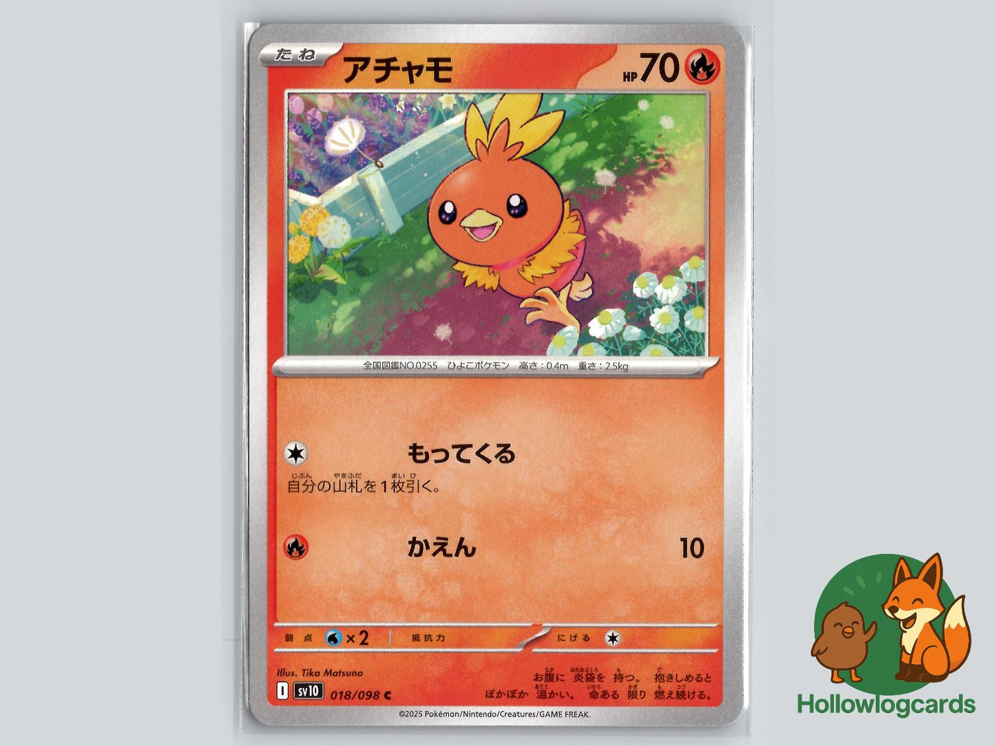 Torchic (018/098) Pokémon Card