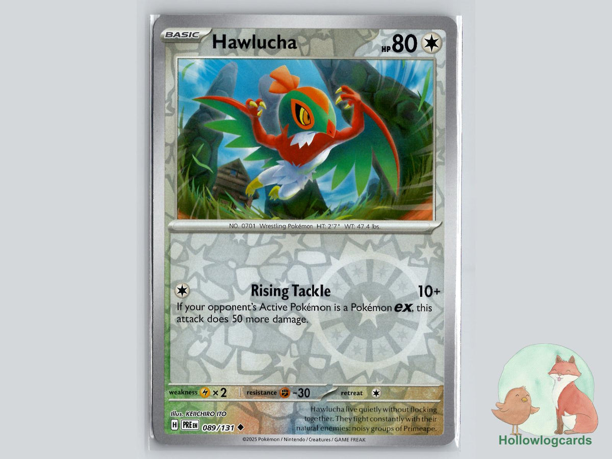 Hawlucha (089/131) - Prismatic Evolutions Pokémon Card