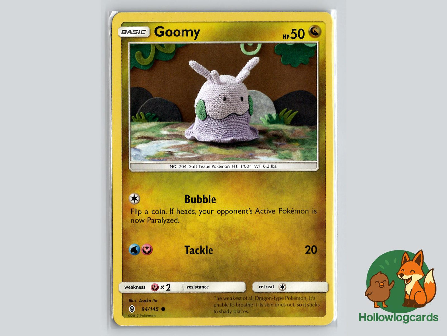 Goomy (94/145) - Guardians Rising Pokémon Card