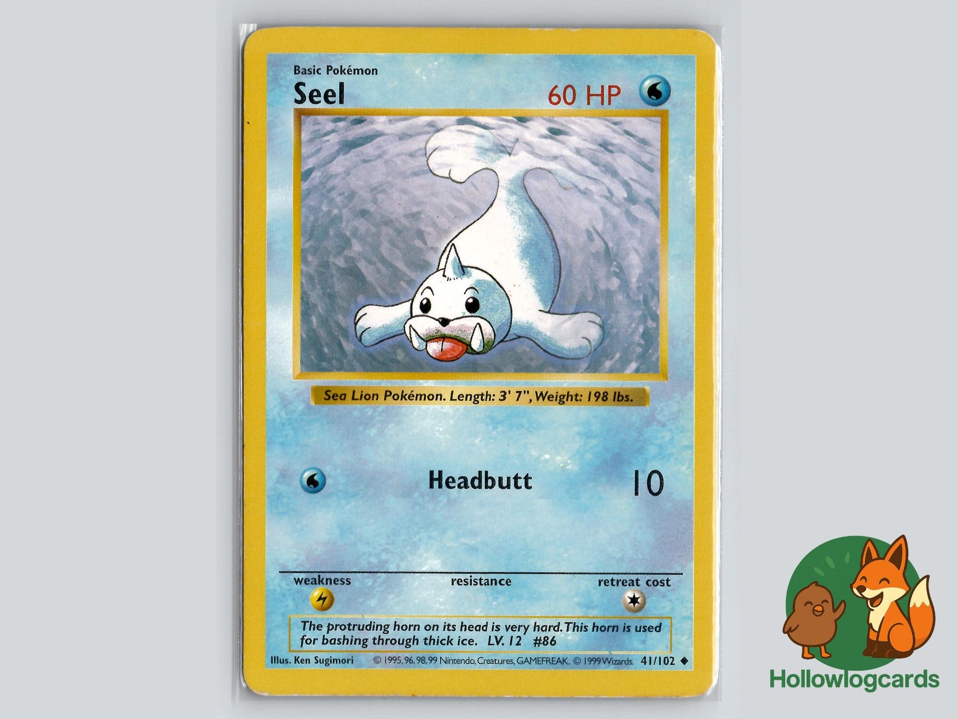 Seel (41/102) - Base Pokémon Card