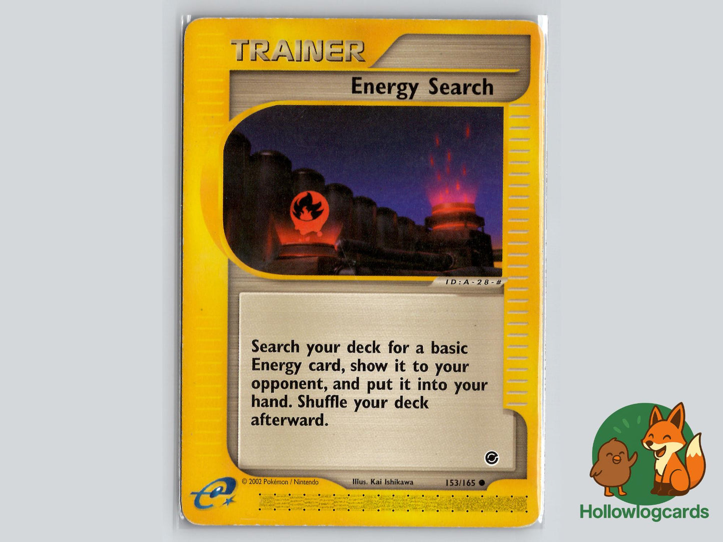 Energy Search (153/165) - Expedition Base Set Pokémon Card