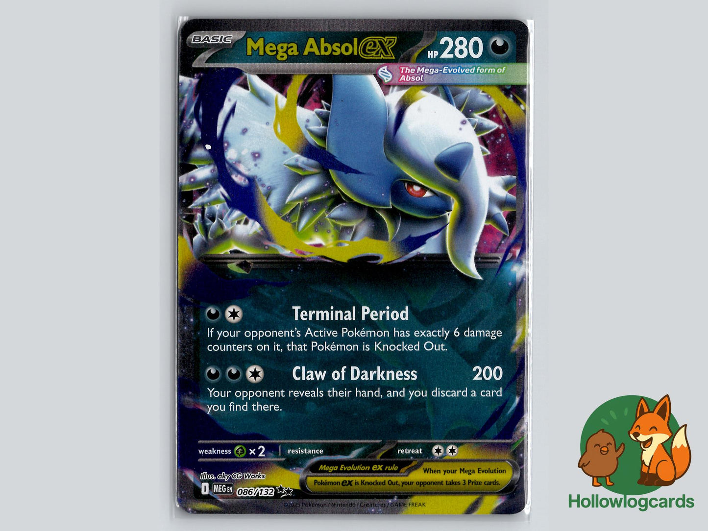 Mega Absol (086/132) - Mega Evolution Pokémon Card