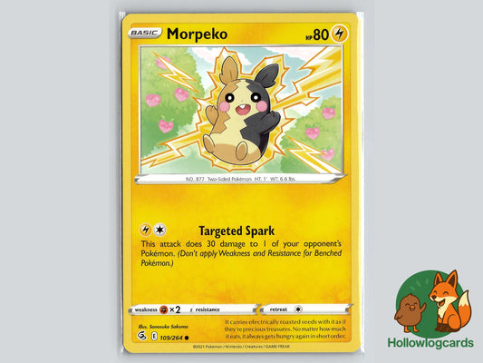 Morpeko (109/264) - Fusion Strike Pokémon Card