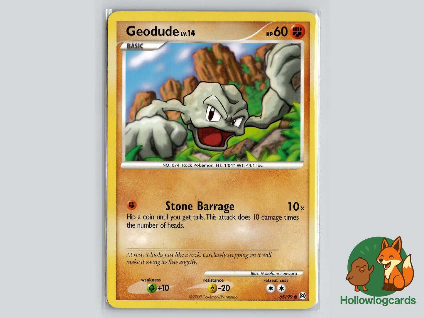 Geodude (65/99) - Arceus Pokémon Card