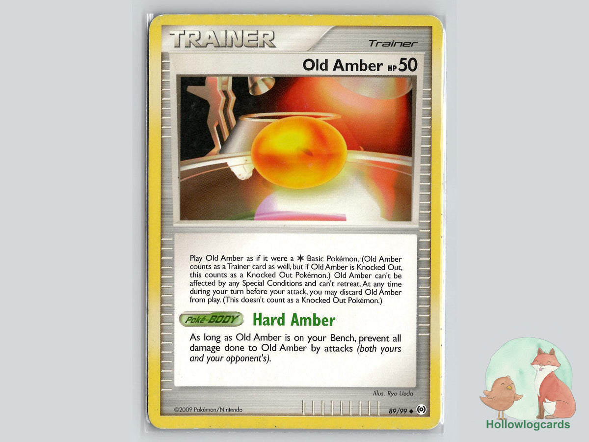 Old Amber (89/99) - Arceus Pokémon Card