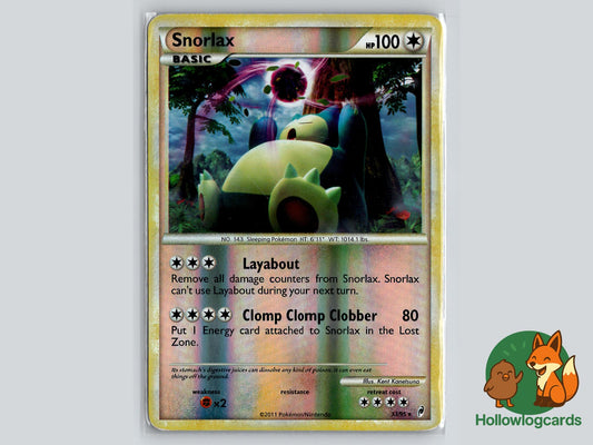 Snorlax (33/95) - Call of Legends Pokémon Card
