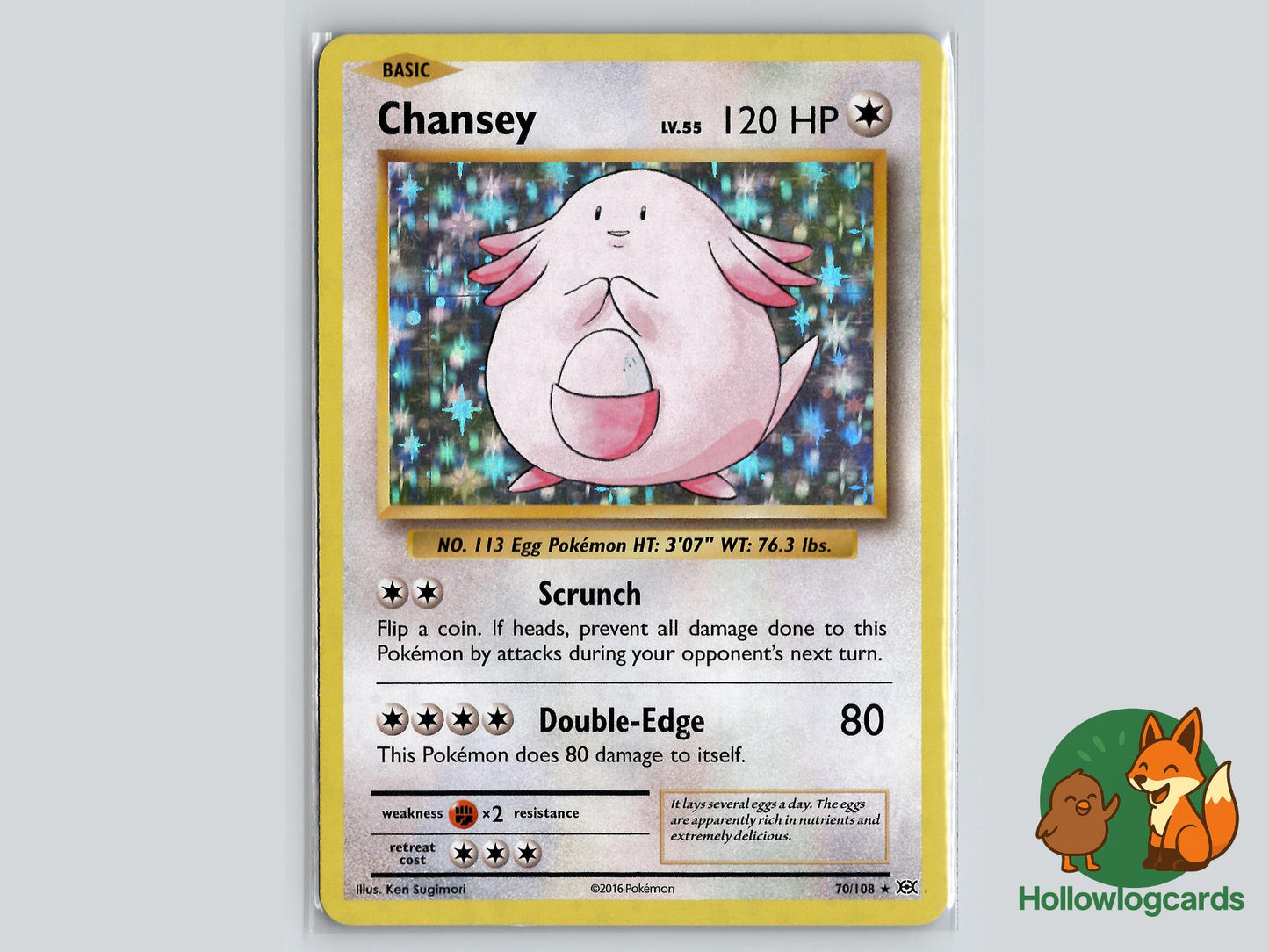 Chansey (70/108) - Evolutions Pokémon Card