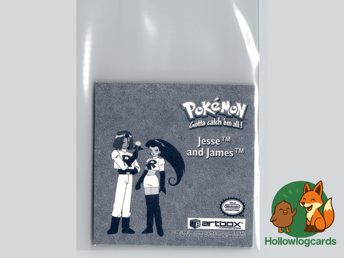 Team Rocket - Jesse and James Prism - Artbox Sticker