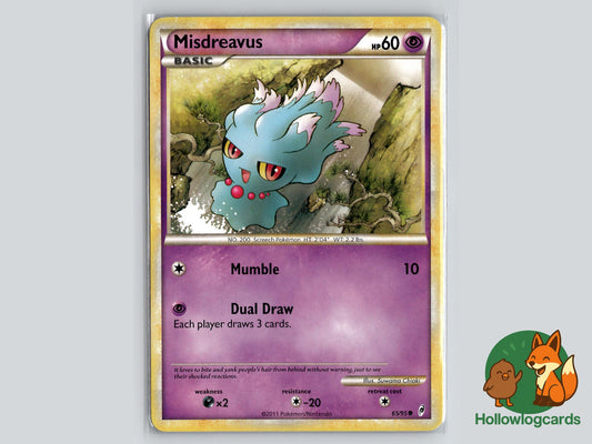 Misdreavus (65/95) - Call of Legends Pokémon Card