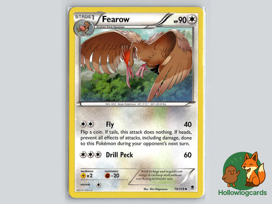 Fearow (79/119) - Phantom Forces Pokémon Card