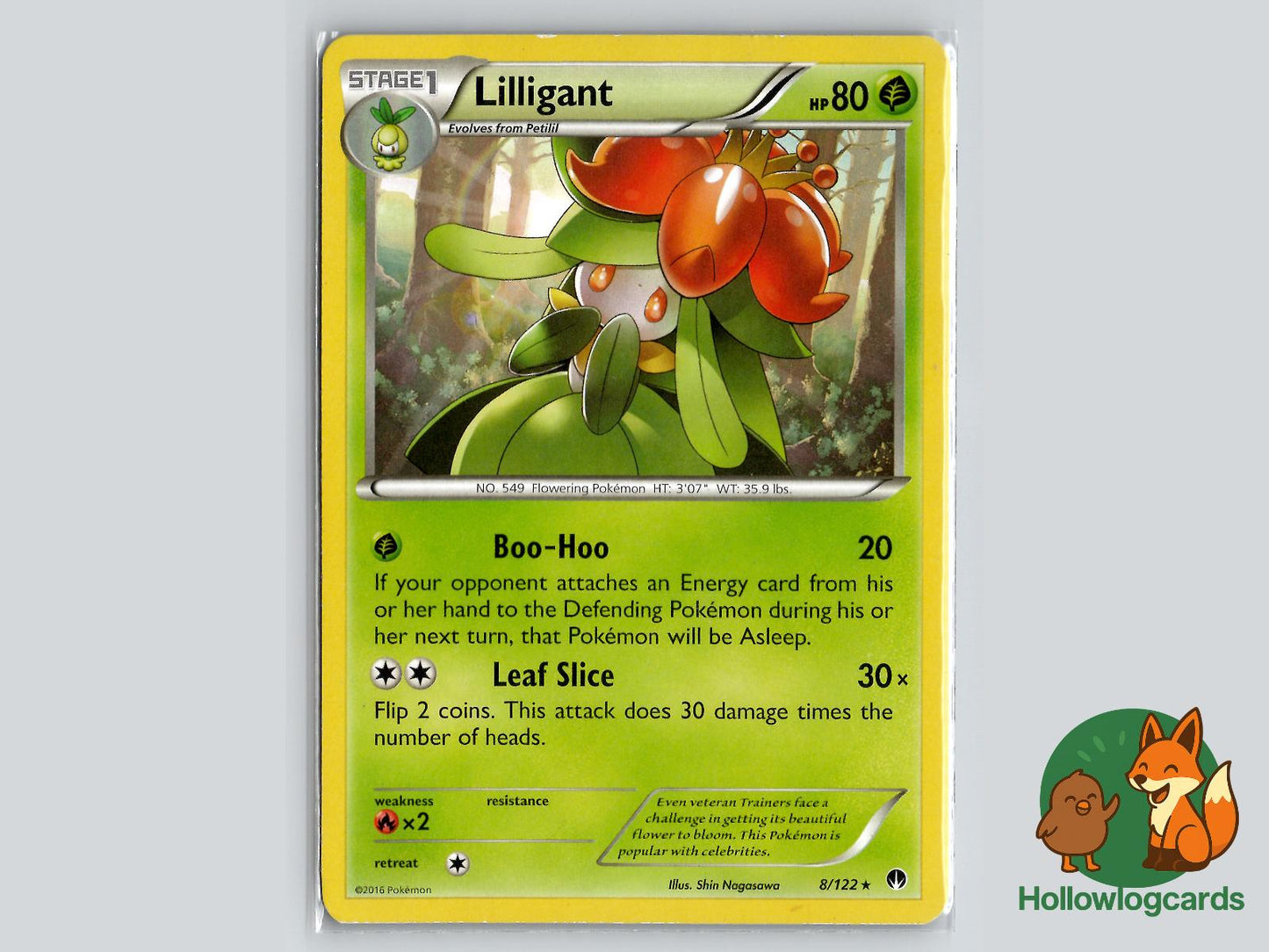 Lilligant (8/122) - BREAKpoint Pokémon Card